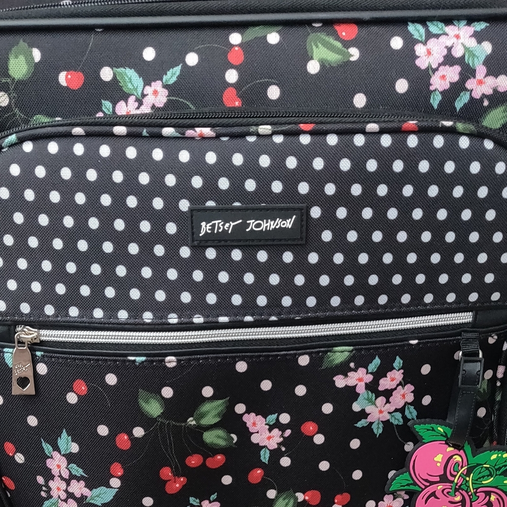 Betsey Johnson carry on luggage
